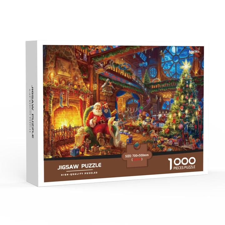 Adult Jigsaw Puzzle - 1000 Pieces, 70x50 CM White Cardboard
