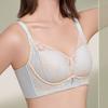 Sexy Lace Push-up Bra with Side Ratio, Anti-sagging Side Breast Adjustment No-wire Bra