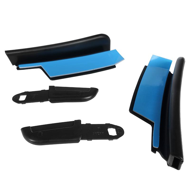 Rear Bumper Cover Trim Fender Flare Extension Wheel Eyebrow Carbon Black For Mercedes W176 A160 A180 A200 A250 A45 AMG 2013-2019