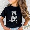 Quokka Kids Shirt Youth Tee Quokka Cute Tshirt for Quokka Lover Gift Children Quokka Graphic Adorable Kids Shirt Happy Quokka Youth