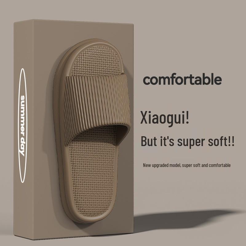 Women's and Men's Non-slip Summer Bathroom Slippers for Indoor Home and Hotel Use