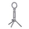 Magnetic Travel Phone Holder MagSafe Foldable 360° Rotating Clip Stand Portable Aluminum Alloy Desktop Mount for iPhone Android