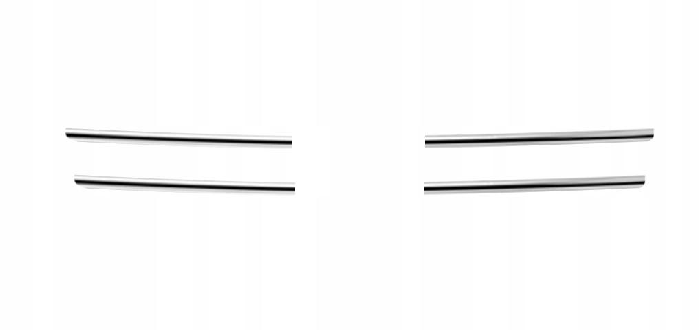 VW T5 Serie 2 09-15 - CHROME GRILL Bumper Grille
