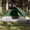 Vidaxl Family Tent, 6-Person, Dome, Green, Waterproof