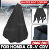 Para Honda CR-V CRV 2006 2007 2008 2009 2010 2011 Cobertura de Bota Fole de Couro PU para Alavanca de Câmbio Acessórios para Carro