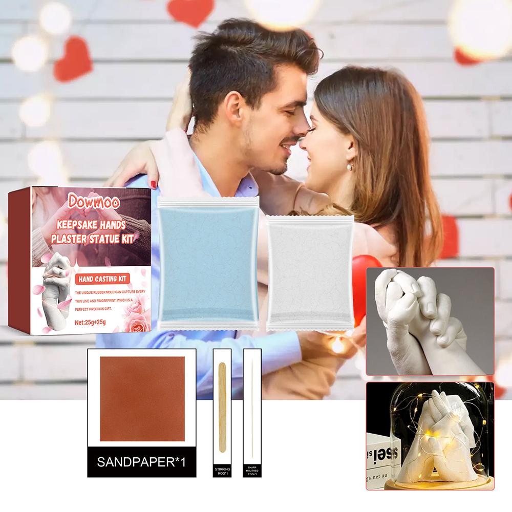 Molde clone de mão 3D criativo Molde clone de aperto de mão moderno para sala de estar