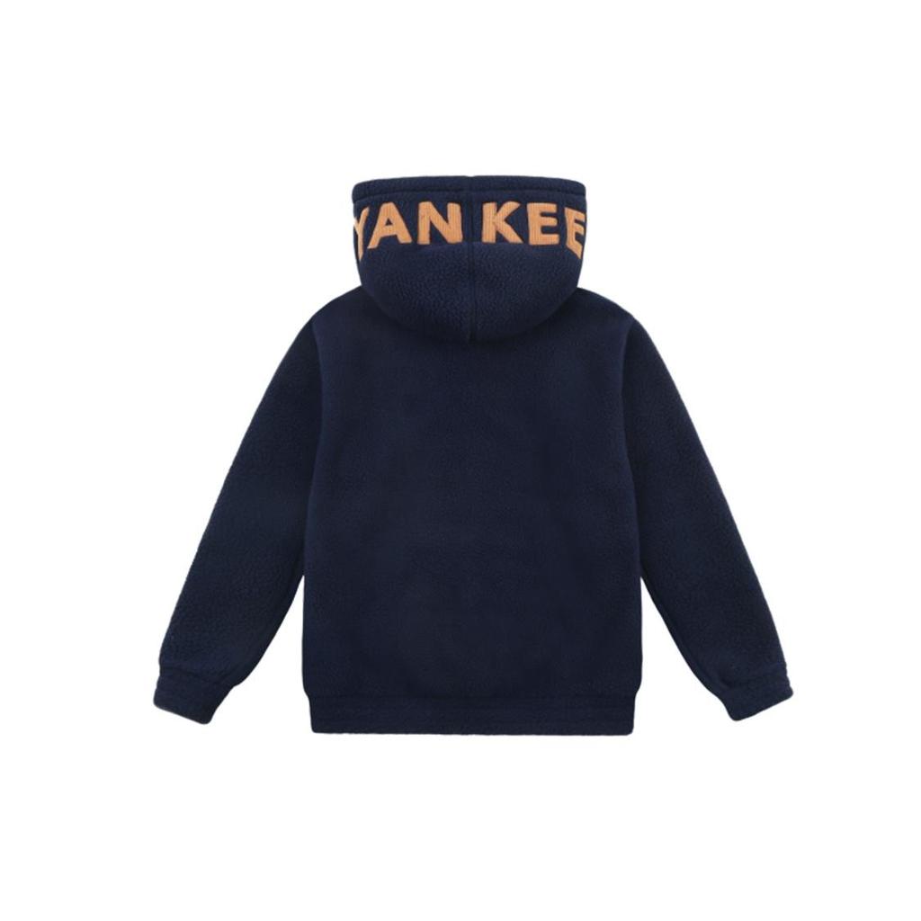MLB New York Yankees Sweatshirts Unisex Blue Hooded Thickened Regular 31HDF1061-50N