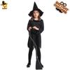 Children's Little Girl Witch Dress, Halloween Cosplay Party, Masquerade Stage Costume