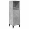 VidaXL Armoire de salle de bain gris béton 30x30x100 cm 857110