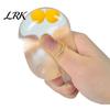 Transparent Egg Toy Stress Relief Toy, Clear Squeeze Fidget Hand Therapy Sensory Ball for Boredom & Anxiety Relieving Calming Tool