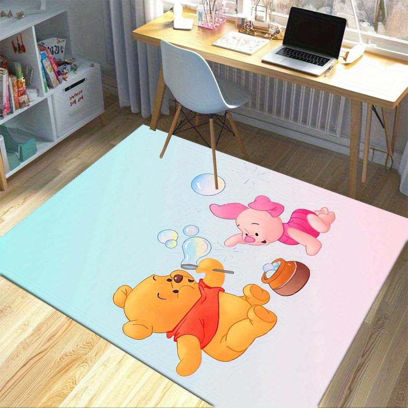1pc, "Home Decor Rug, Office Carpet, Chair Pad, Outdoor Mat, Gift Idea - Cute Winnie the Pooh & Piglet Design"P165