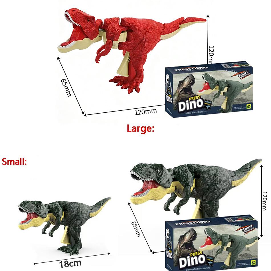 Swinging Dinosaur T-Rex Toy Children Creative Battery-Free Dino Fidget Internet Celebrity Children Decompression For Kids Gifts