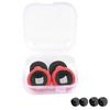 Quiet Ear Plugs for Noise Reduction Soft Reusable Hearing Protection in Flexible Silicone for Sleep