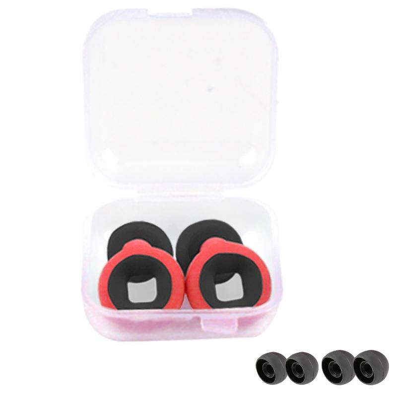 Quiet Ear Plugs for Noise Reduction Soft Reusable Hearing Protection in Flexible Silicone for Sleep