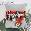 5pcs/set Creative Soccer Fan Stackable Bracelet Shoe Individualistic Bracelet Set Green Mix-and-match Football Gift