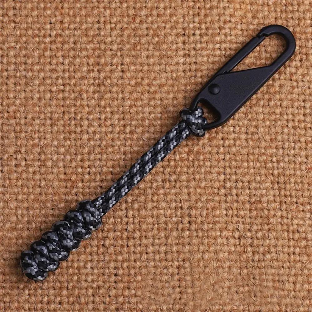 1Pcs Durable Zipper Sliders Wear-resistant Umbrella Rope Woven Zipper Replaceable Accessories Detachable Repair Kit Outdoor