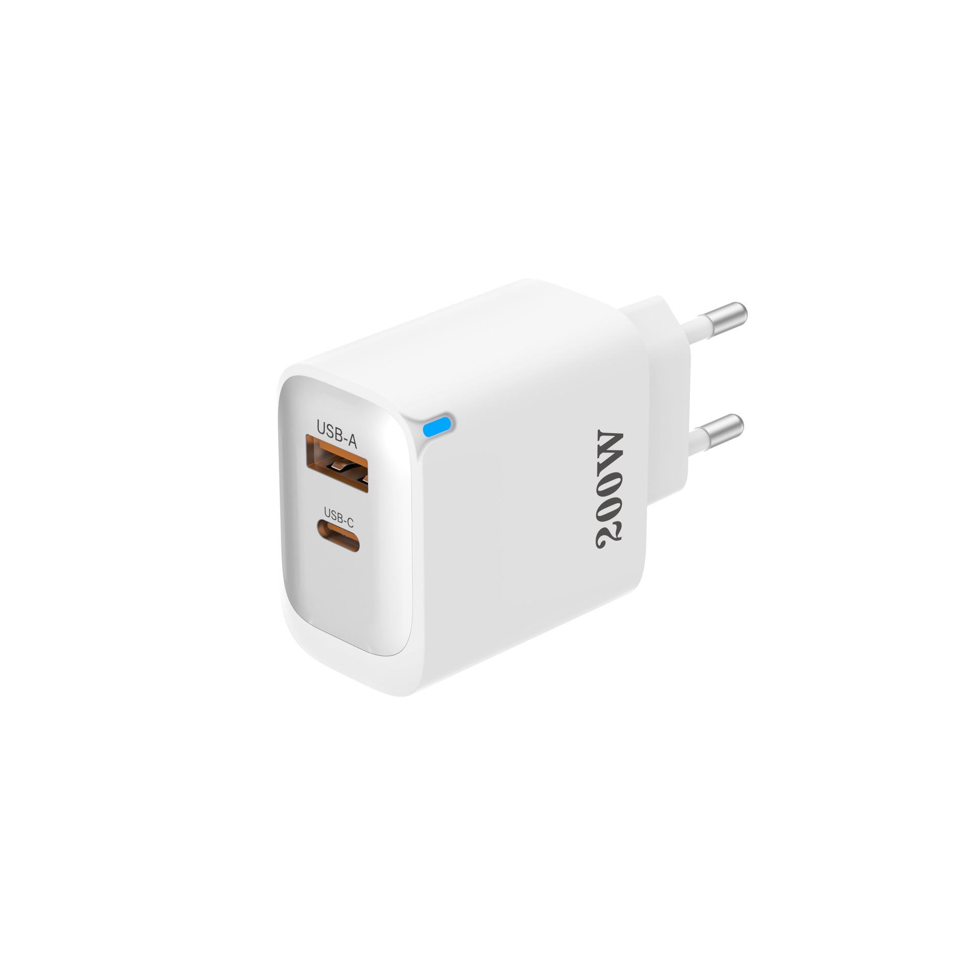 

Multi-port Fast Charging Mobile Phone Charger with QC3.0 PD - EU/US/UK Standard