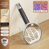 Stainless Steel Cat Litter Scoop Long Handle Pet Waste Shovel Cleaning Tool For Tofu Sand Litter Box Cats Supplies