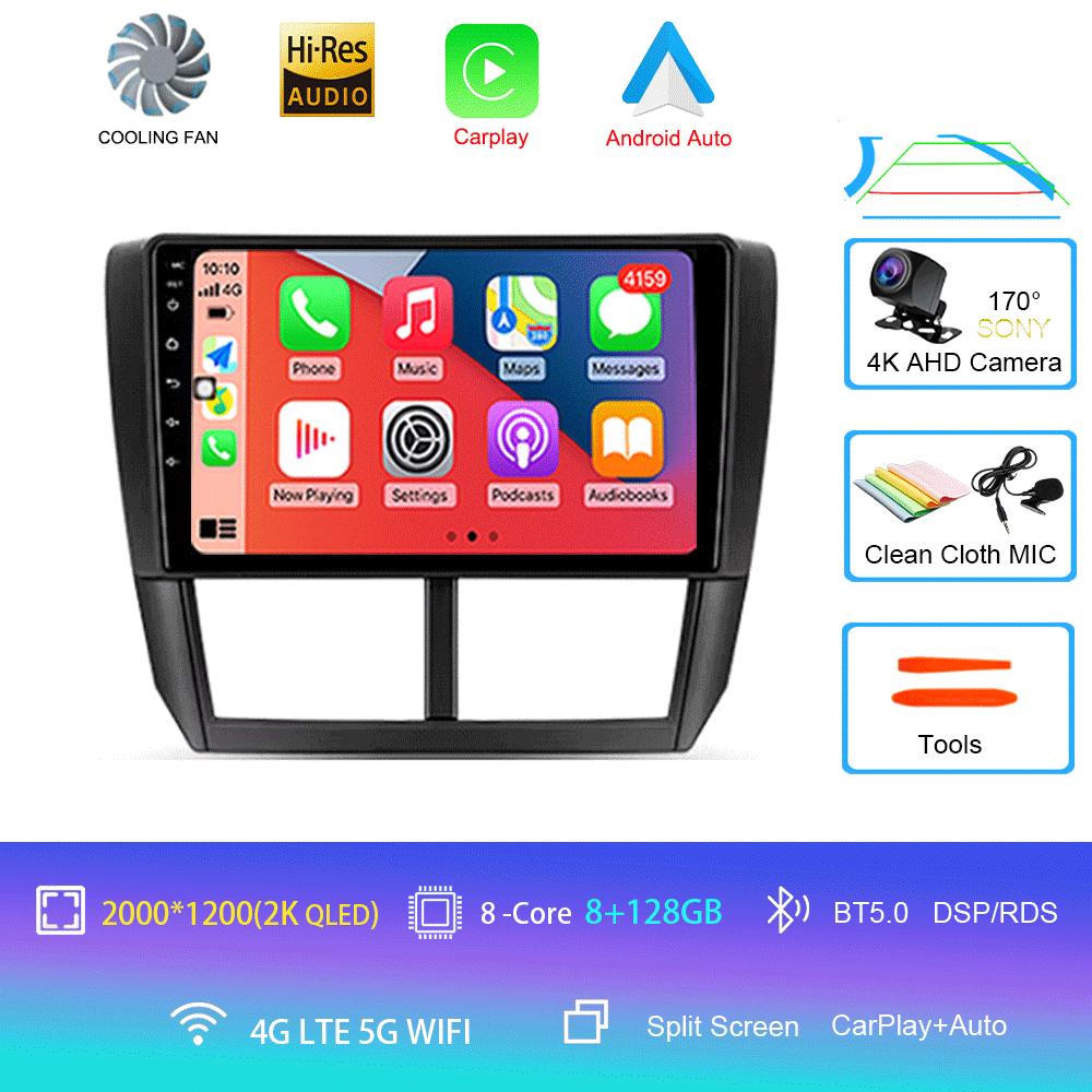 Android 14 Car Radio For Subaru Forester 3 SH 2007 - 2013 Multimedia Video Player Navigation Stereo GPS No 2din 2 Din Dvd