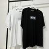 KITH FW Oversize Tees Cotton Short Sleeve Tshirt Best Quality Outdoor ONeck Tile Box Print Moroccan White Black Apricot