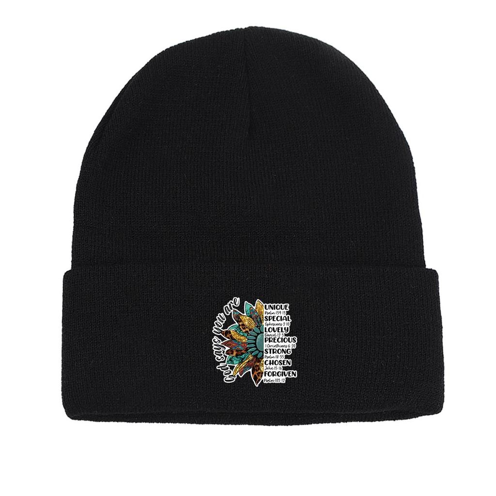 LOW BATTERY NEED MORE COFFEE" Winter Knitted Cap Beanie, Skullies Beanies Cancer Chemo Cuff Leisure Pompom Beanies Knit Hat Beanie