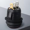 Waterproof and Oil Resistant Round Rocker Switches 2 Pin 2 Position for Home Appliances and Industrial Control