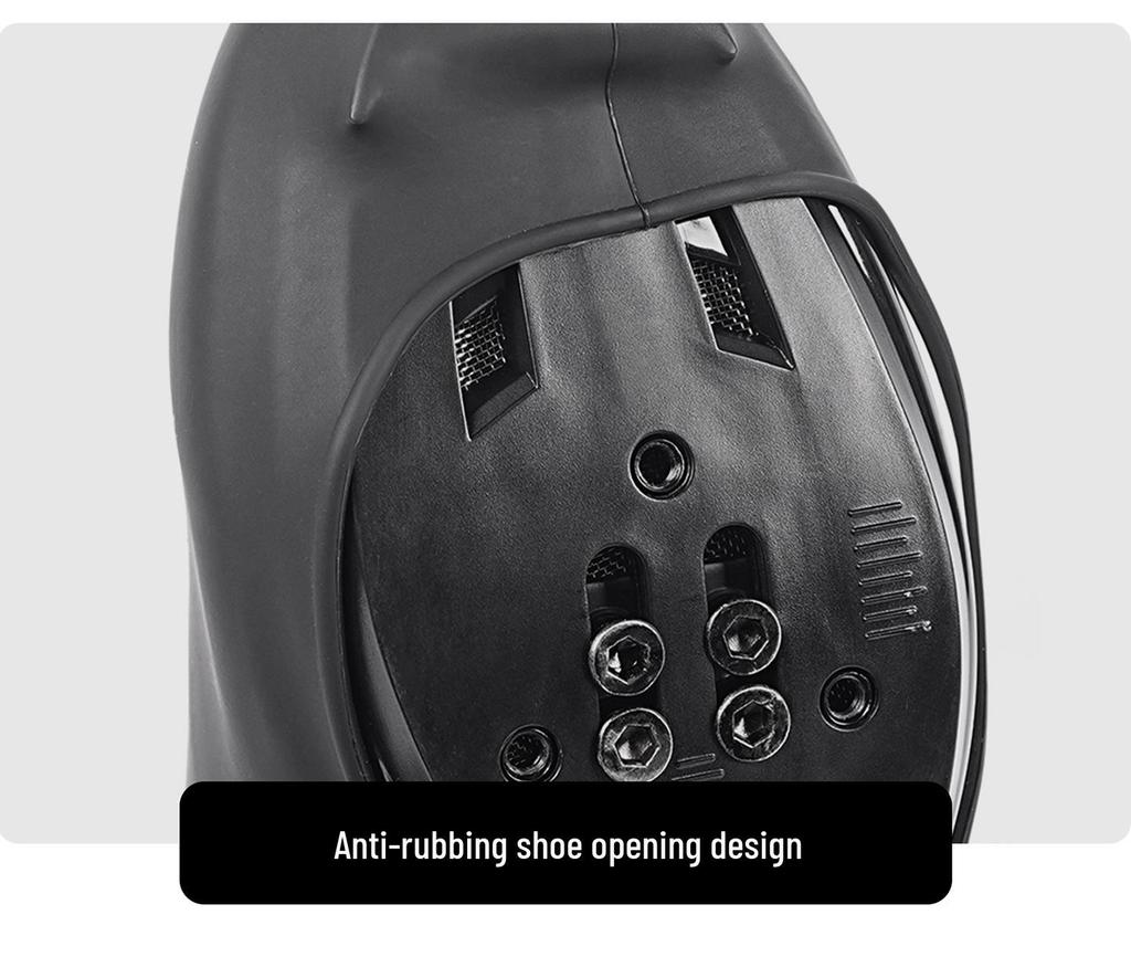 Non-Slip Windproof Waterproof Cycling Shoe Covers - Warm, Low Wind Resistance, Long Tube Silicone Design