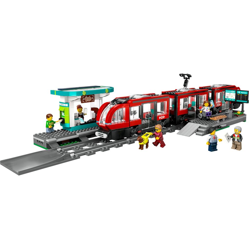 LEGO City Downtown Tram and Stop 60423 Toy Boys Girls