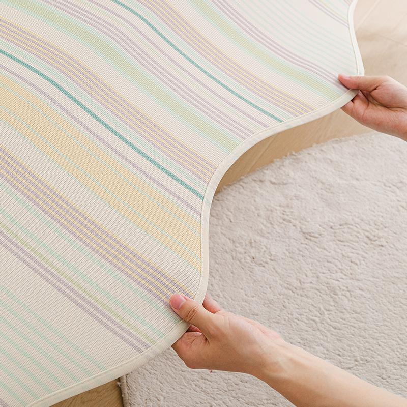Summer Ice Silk Special-Shaped Sofa Mat  New Non-Slip Cover Towel Dopamine Summer Sofa Cushion Seat Cushion