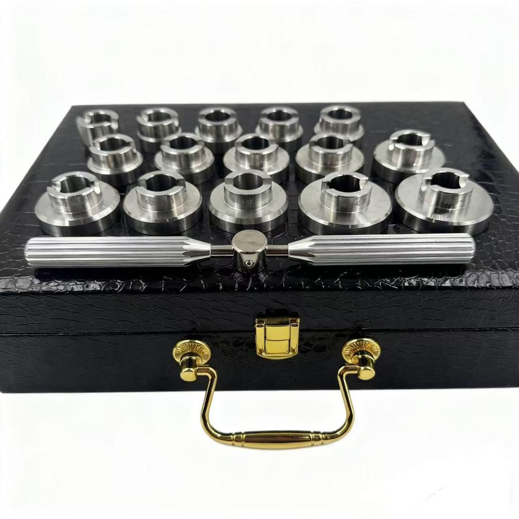 Luxury Watch Repair Kit: Panerai H Professional & BRL Opener with 15 Stainless Steel Molds