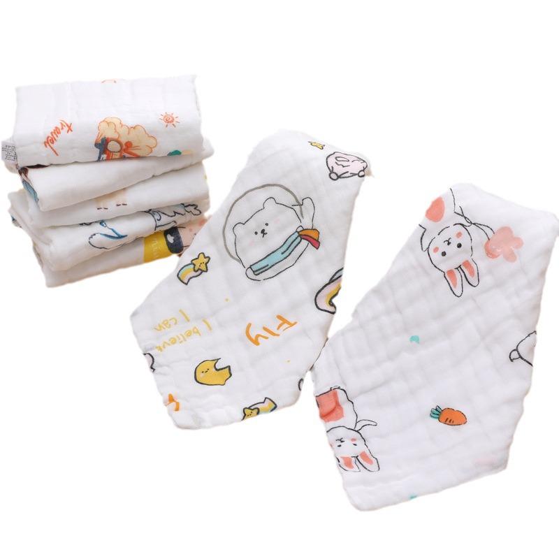 Six-Layer Pure Cotton Gauze Towel for Newborns & Children