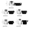 Large Capacity Portable Borosilica Glass Bottle With Tea Infuser Filter Portable Outdoor Water Cup Travel Tea Maker Tumbler