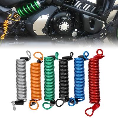 Anti-lost Accessories 150cm Spring Reminder Cable Security Alarm Disc Lock Anti Thief