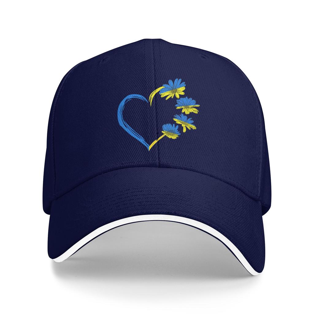 Spring Ukraine Flag Sunflower Vintage Ukrainian Lovers Ukraine Baseball Cap Kpop Rock Retro Sun Trucker Hat Men Baseball Caps