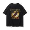 The Lord Of The Rings Gaming T Shirt Unisex Unisex Cheap Polyester Material Short Sleeve Graphic T Shirts Gothic Camisetas Unisexs Top
