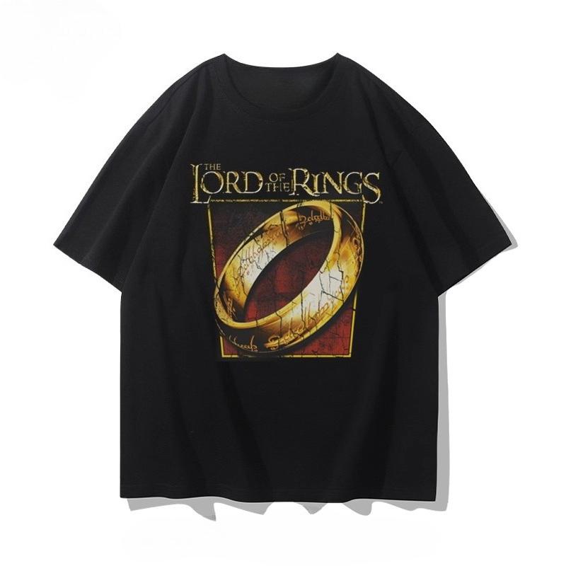 The Lord Of The Rings Gaming T Shirt Unisex Unisex Cheap Polyester Material Short Sleeve Graphic T Shirts Gothic Camisetas Unisexs Top