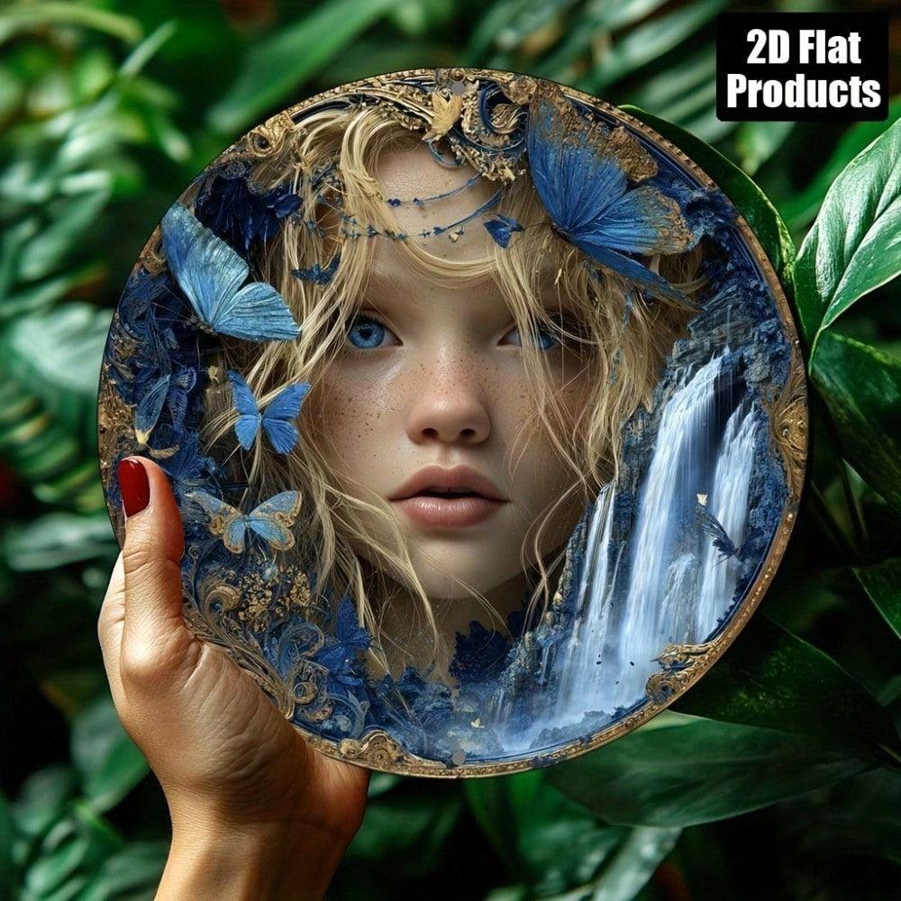 Metal Tin Sign Retro Art 20x20cm Home Wall Decor