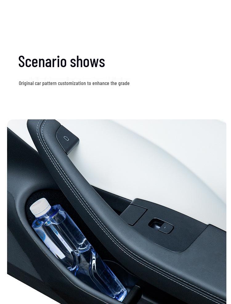 Upgraded 4-Piece TPE Waterproof Storage Box Set for Tesla Model Y