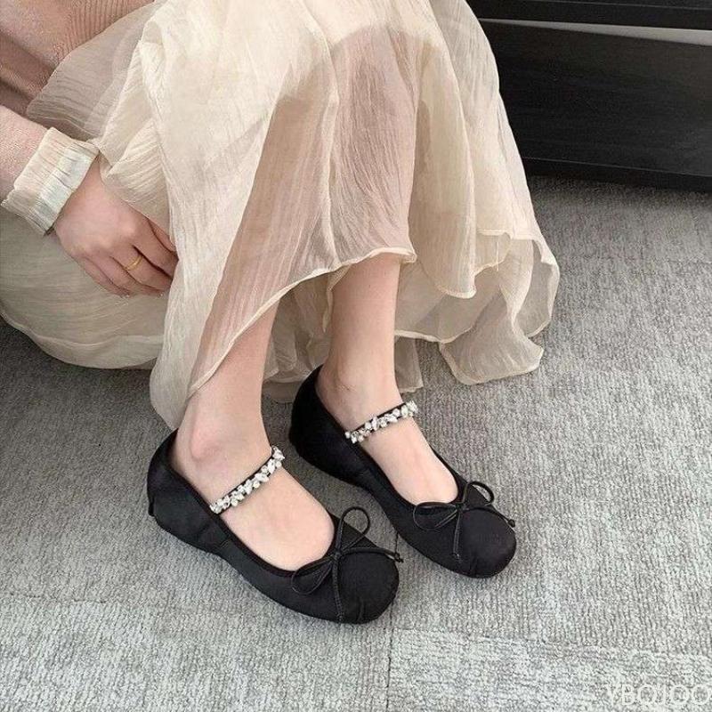 2025 casual comfortable summer fashion women's shoes simple a breathable ballet flat shoes outdoor women's versatile sandals