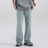Spring and Summer American High Street Wide-leg Pants Loose Straight-tight Micro-flare Jeans Trousers