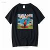 Cotton T Shirt Swans White Light from the Mouth of Infinity Album Michael Gira Long or Short Sleeves Vintage Washed Unisex
