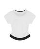 Nigaennikol Layered Shirring Slim Top_White