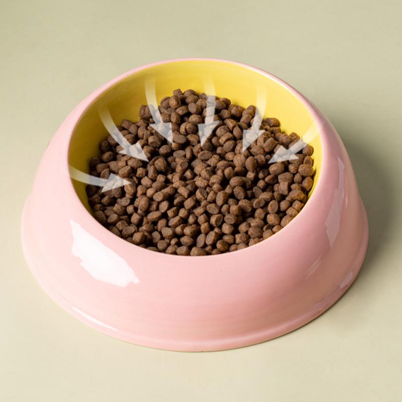Ceramic Pet Cat Bowl Pet Drinking Water Feeding Bowl Ceramics Cat Food Dog Food Utensils Cat Dog Pet Supplies Accessories