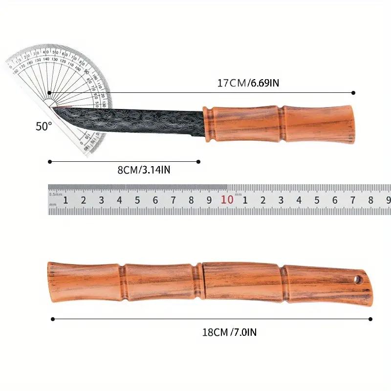 Grilovací nůž Krájení Ryby Ovoce Nůž na steak Plastová rukojeť Kuchyňské nože Ruční kovárna Vykosťování Řeznický nůž Chef Cleaver Tool