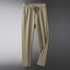Men's Plus Size Summer Loose Breathable Straight-Leg Casual Pants