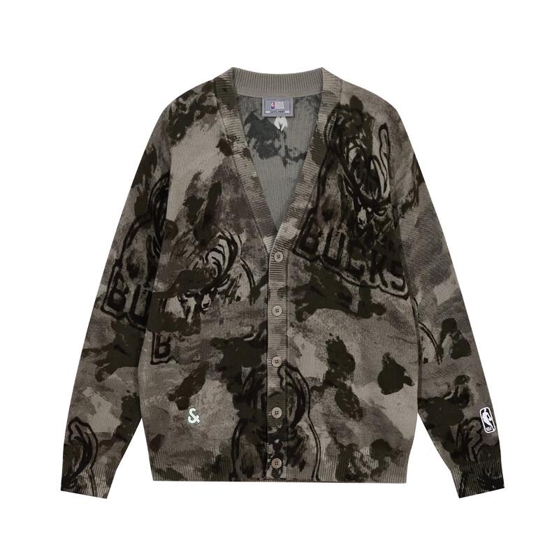 JACK&JONES NBA Co-branded Knitted Cardigan