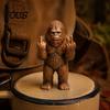 Playful Bookshelf Displays 10PCS Middle Fingers Mini Big Foot, Miniature Foot Statue, Humorous Compact Collectible Figures Finger Figurines,