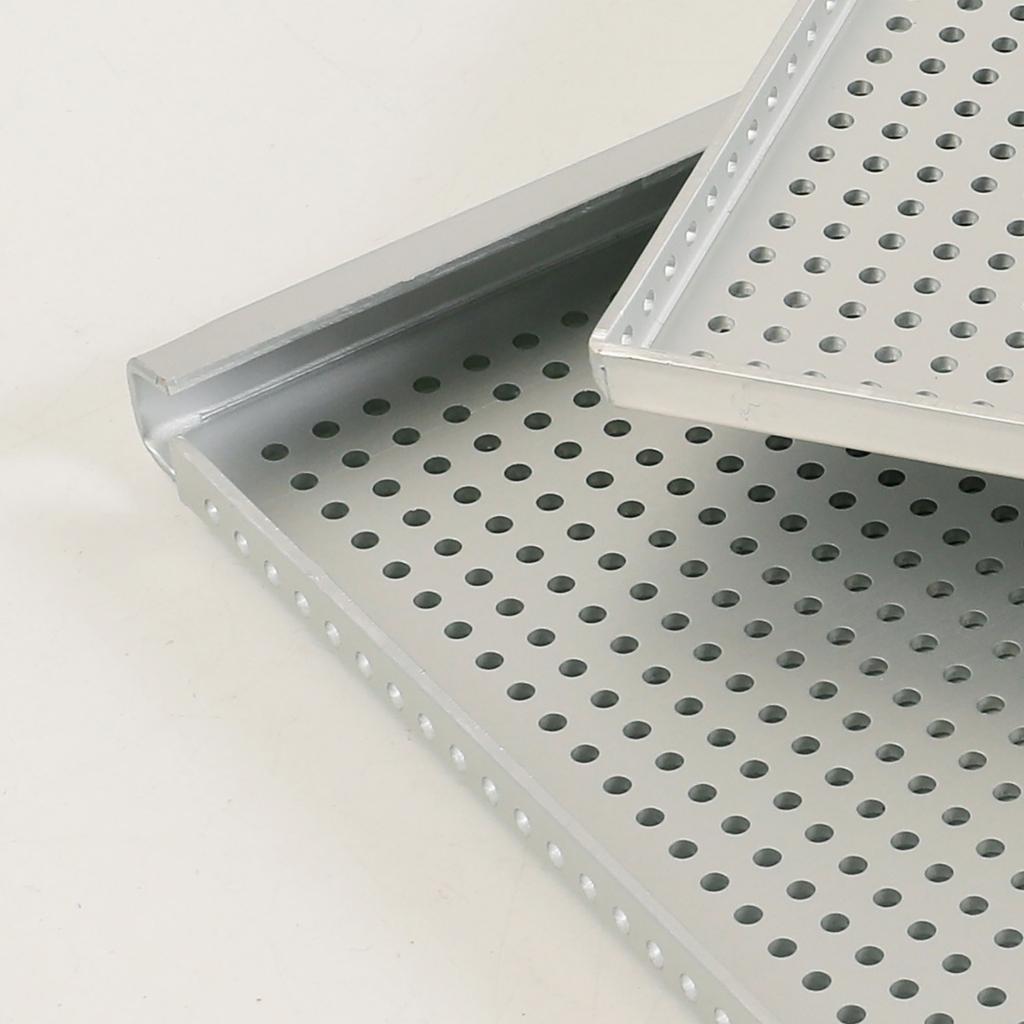 Set Of 2 Multipurpose Baking Tray Nonstick Oven Sheet for Puff Pastry Perforated Mille Feuille Rectangular Pastry Molds