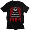 1984 George Orwell Grande Fratello Maglietta Puro Cotone T-shirt Estiva Girocollo Casual Manica Corta Per Uomo Regalo di Compleanno