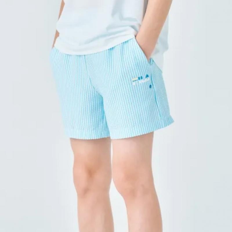 [fila Kids] Seersucker 5 Part Shorts  Fk2trf2a01x Mit  q0zFk2trf2a01xMit
